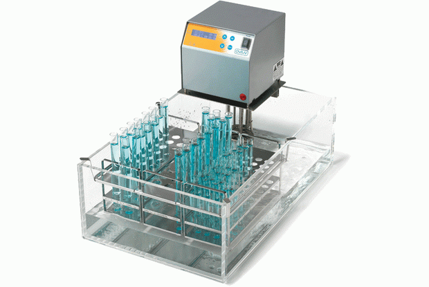 Transparent Bath with Digital Immersion Thermostat