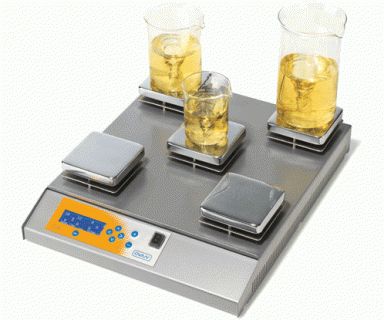 Digital Magnetic Stirrer Multiplace with Heating